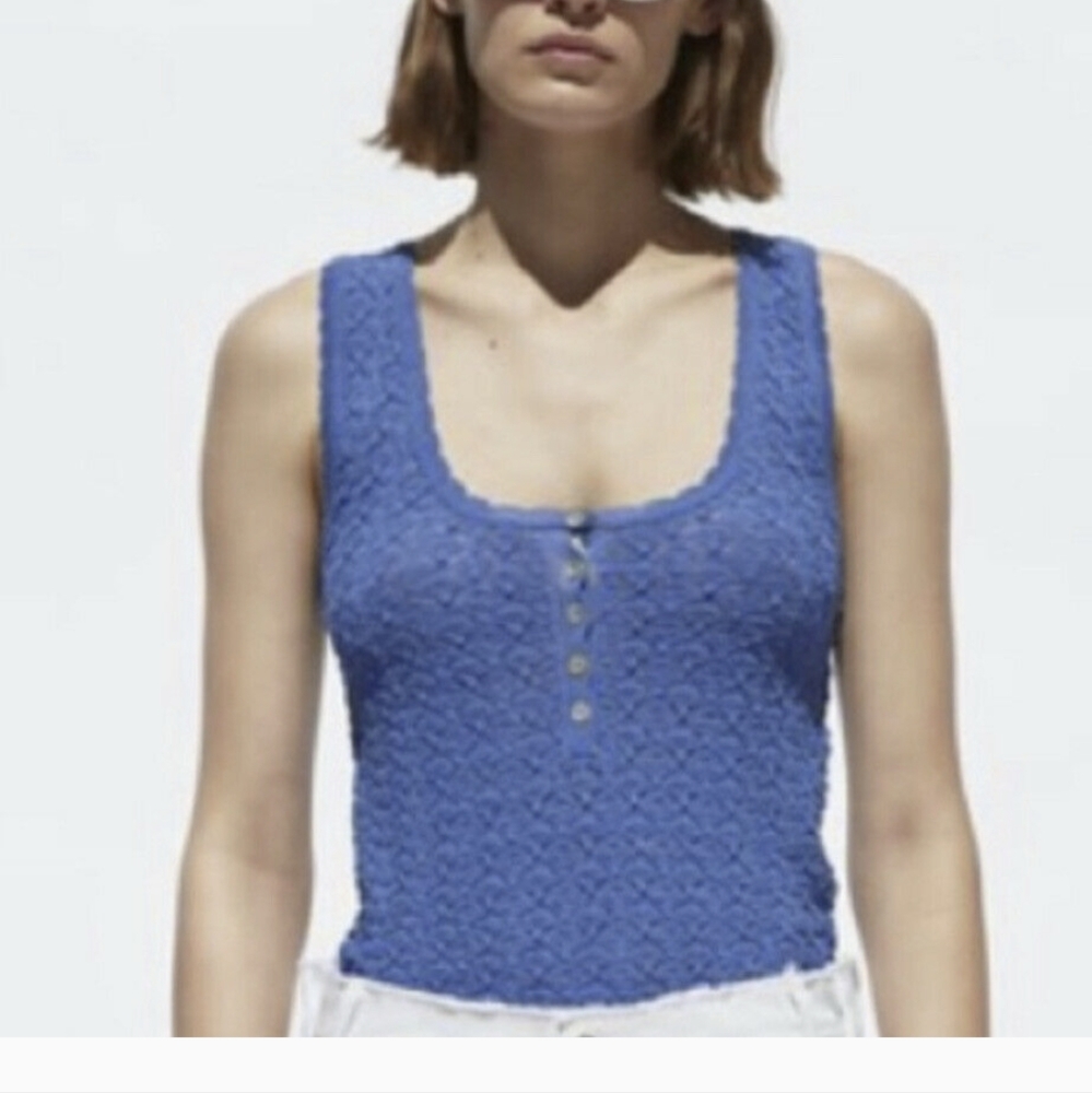 Zara crochet tank